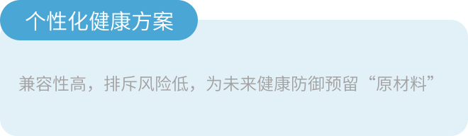 个性化健康方案